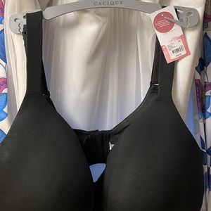 Lane Bryant black bra 40F